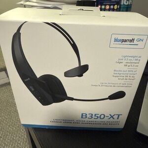 BlueParrott B350-XT Wireless Bluetooth Noise Cancelling Headset, 24hrs battery